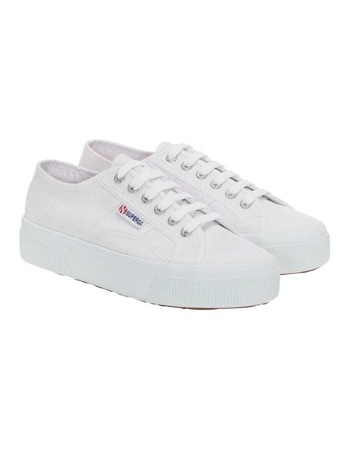 2740 Platform Sneaker in White