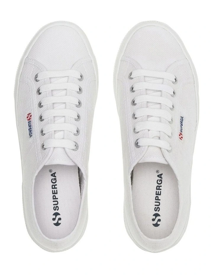 2740 Platform Sneaker in White