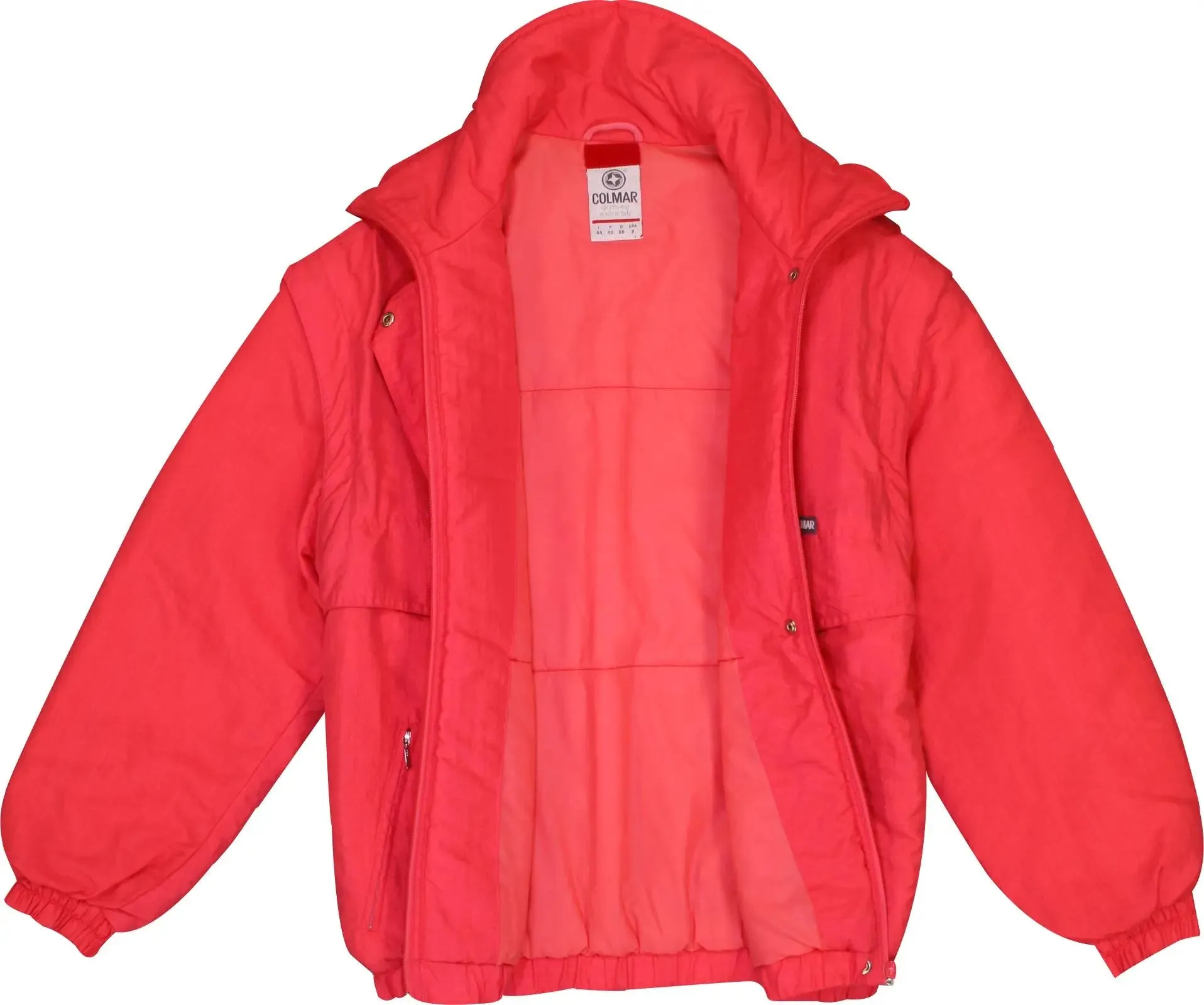 80S Pink Coat by Colmar | ThriftTale