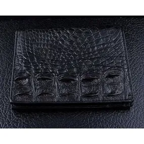 Backbone Crocodile Long Mens Wallet