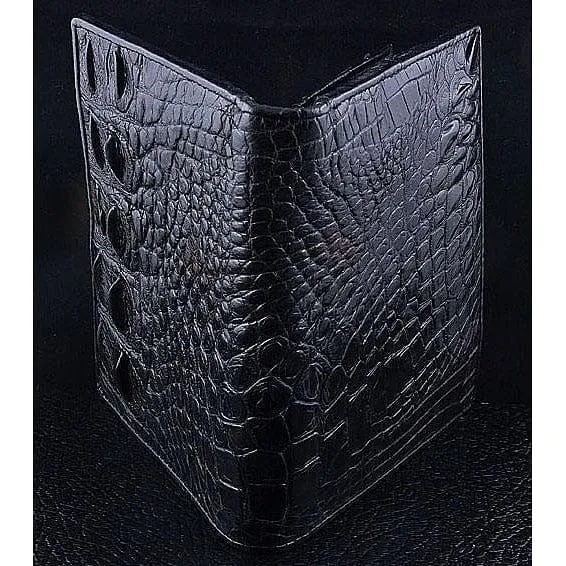 Backbone Crocodile Long Mens Wallet