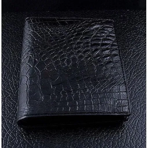 Backbone Crocodile Long Mens Wallet