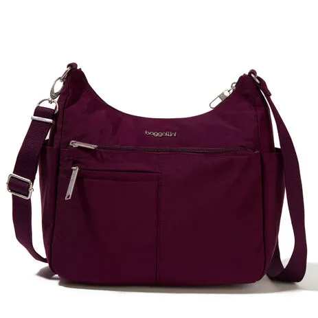 Baggallinni Securtex Anti-Theft Free Time Crossbody Bag Mulberry 