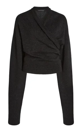 Balenciaga Wool Wrap Sweater