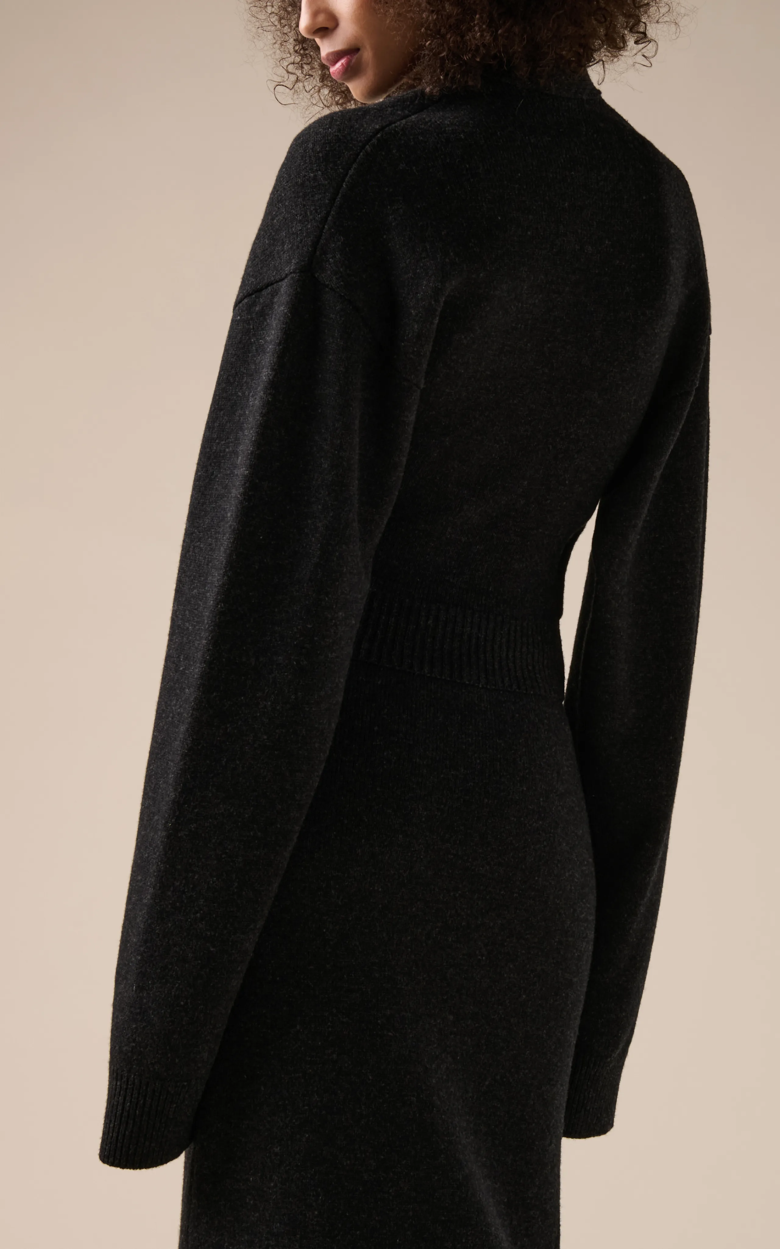 Balenciaga Wool Wrap Sweater