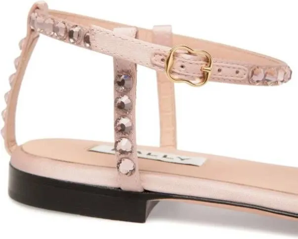 Bally Krilli-T crystal-embellished sandals Pink