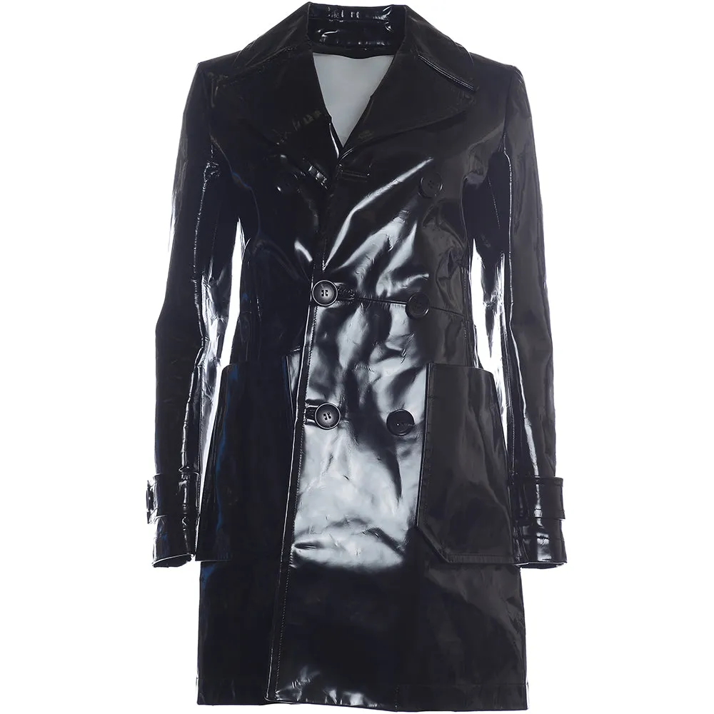 Bally Womens Trenchcoat in Black