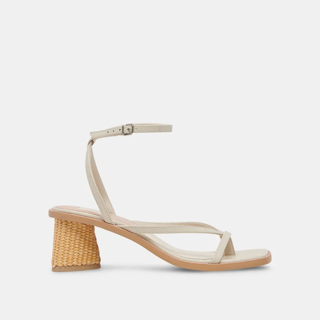 BANITA SANDALS IVORY LEATHER– Dolce Vita 6892703580226