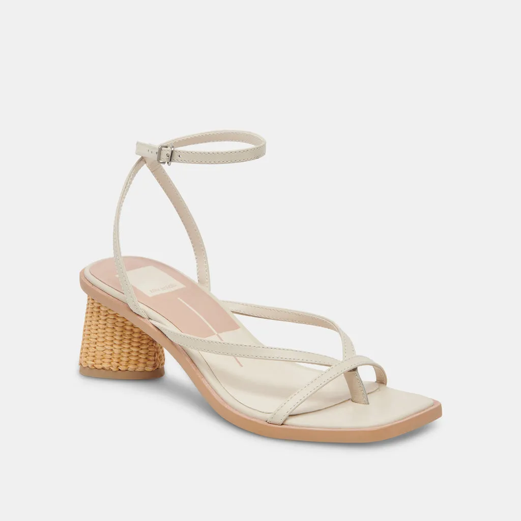 BANITA SANDALS IVORY LEATHER– Dolce Vita 6892703580226