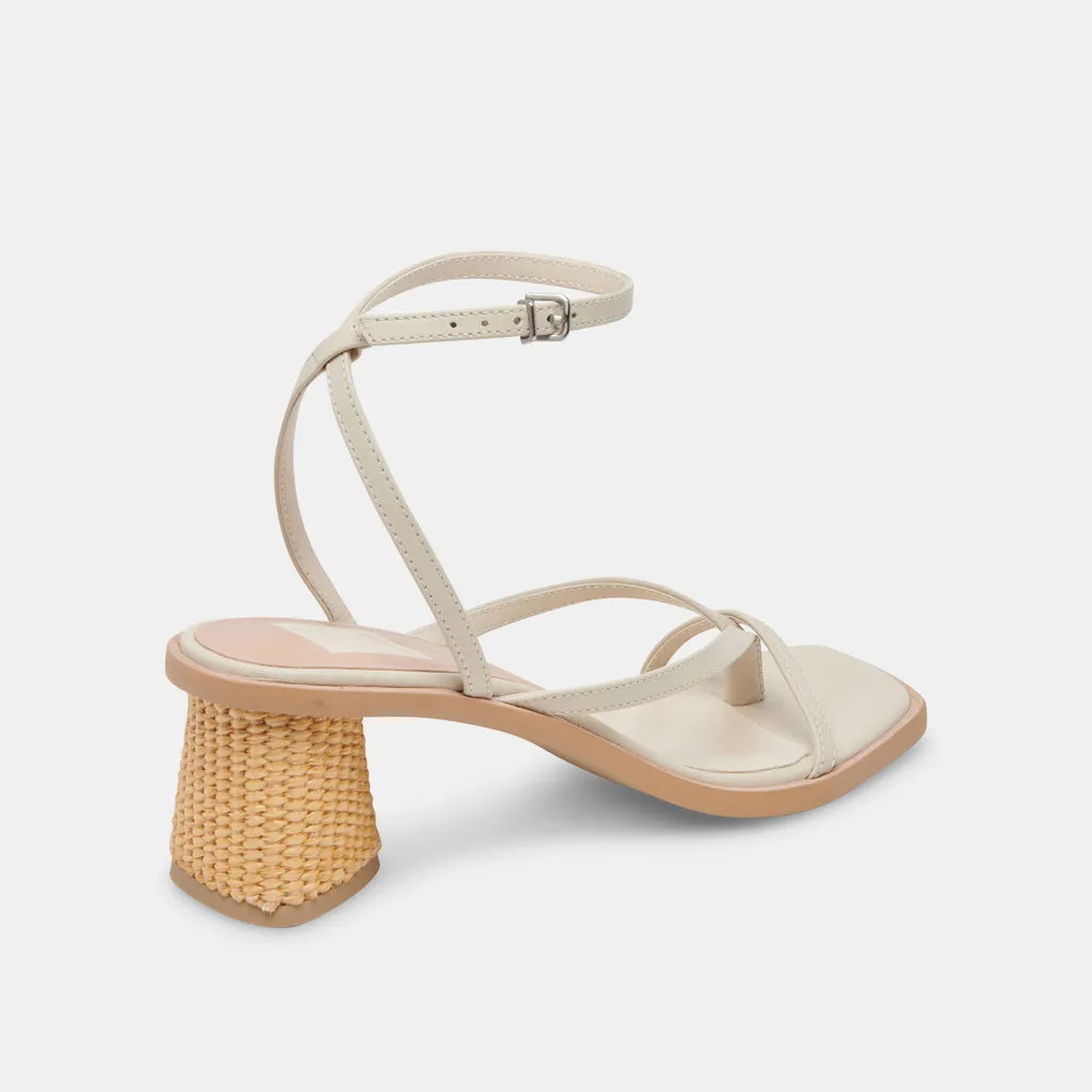 BANITA SANDALS IVORY LEATHER– Dolce Vita 6892703580226