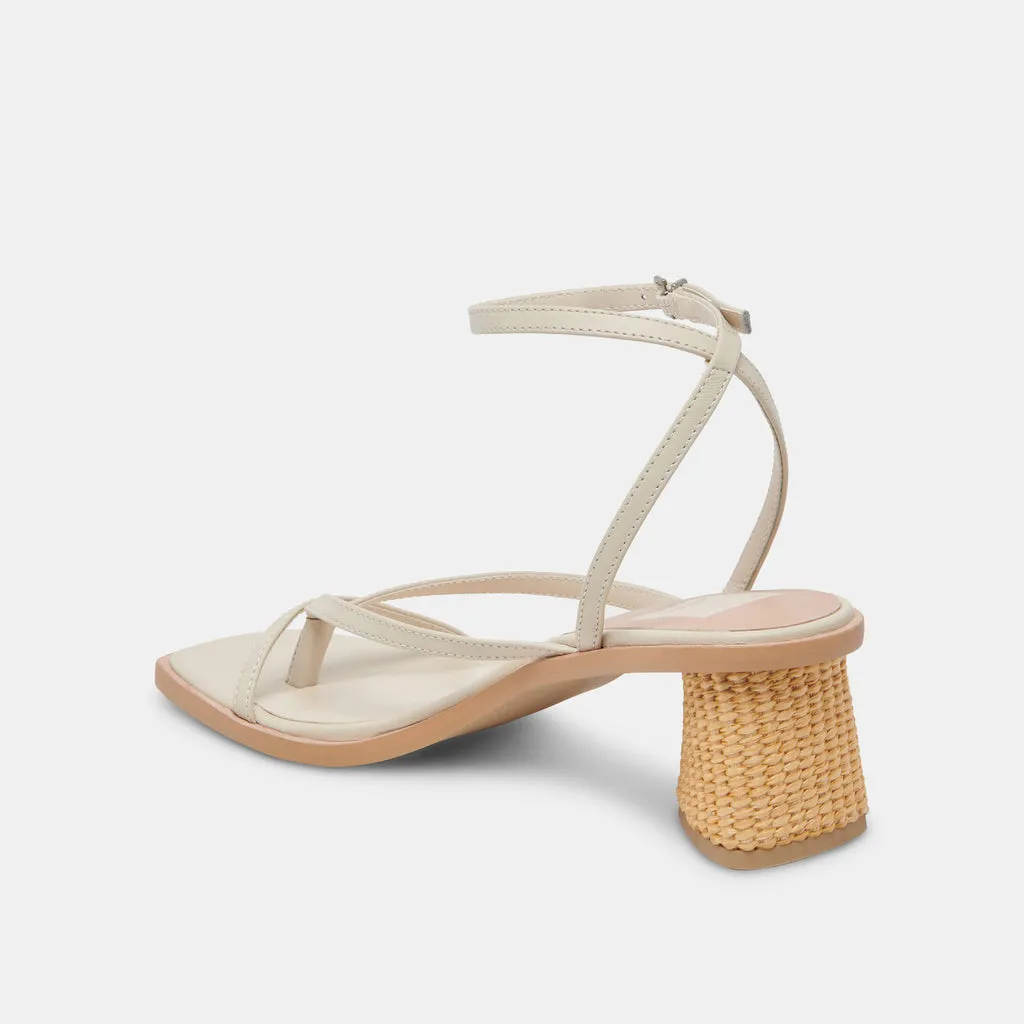 BANITA SANDALS IVORY LEATHER– Dolce Vita 6892703580226