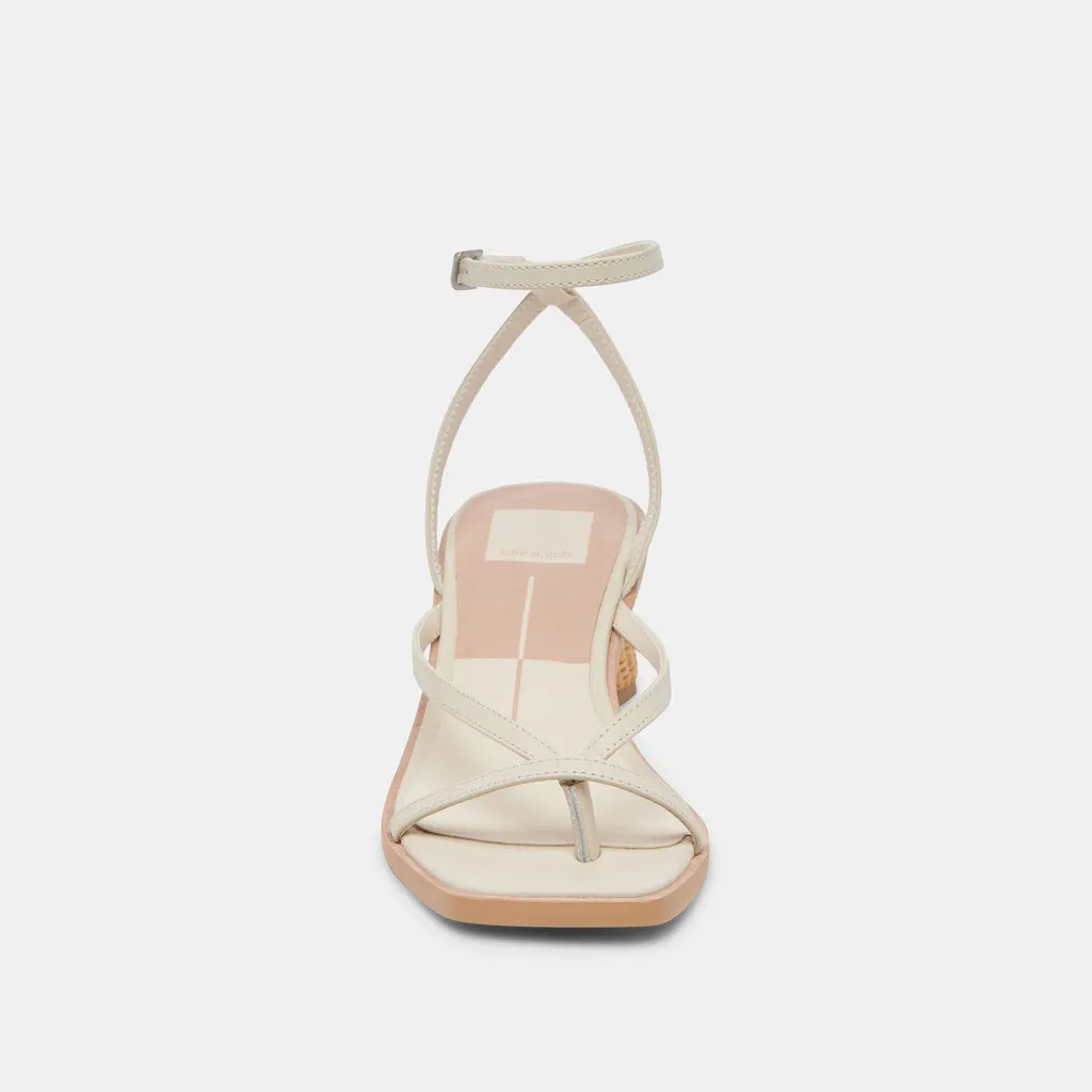 BANITA SANDALS IVORY LEATHER– Dolce Vita 6892703580226