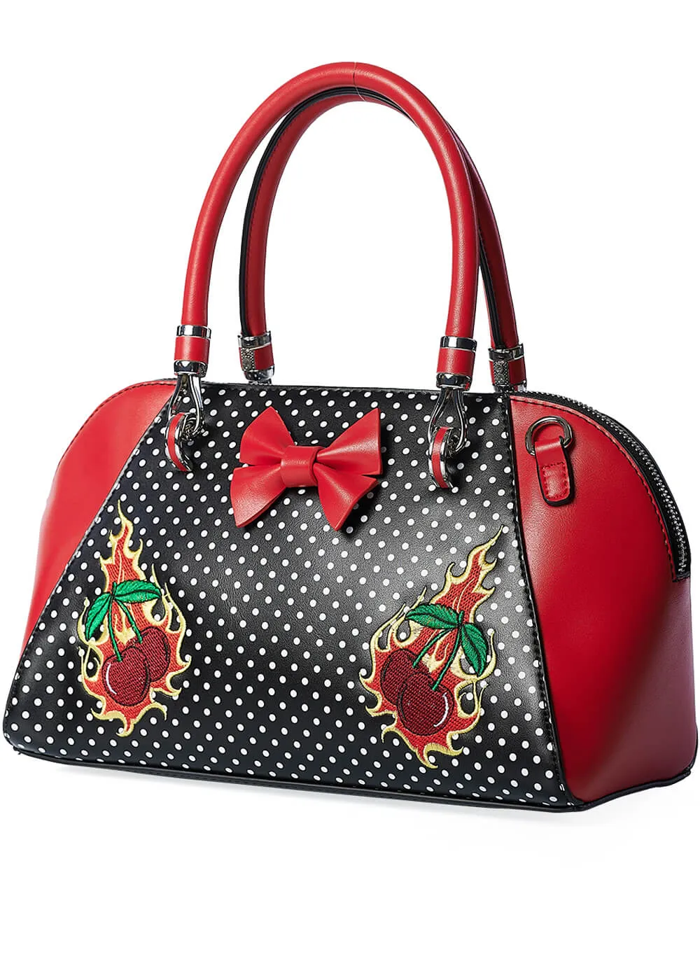 Banned Cherry Blaze Bag Black