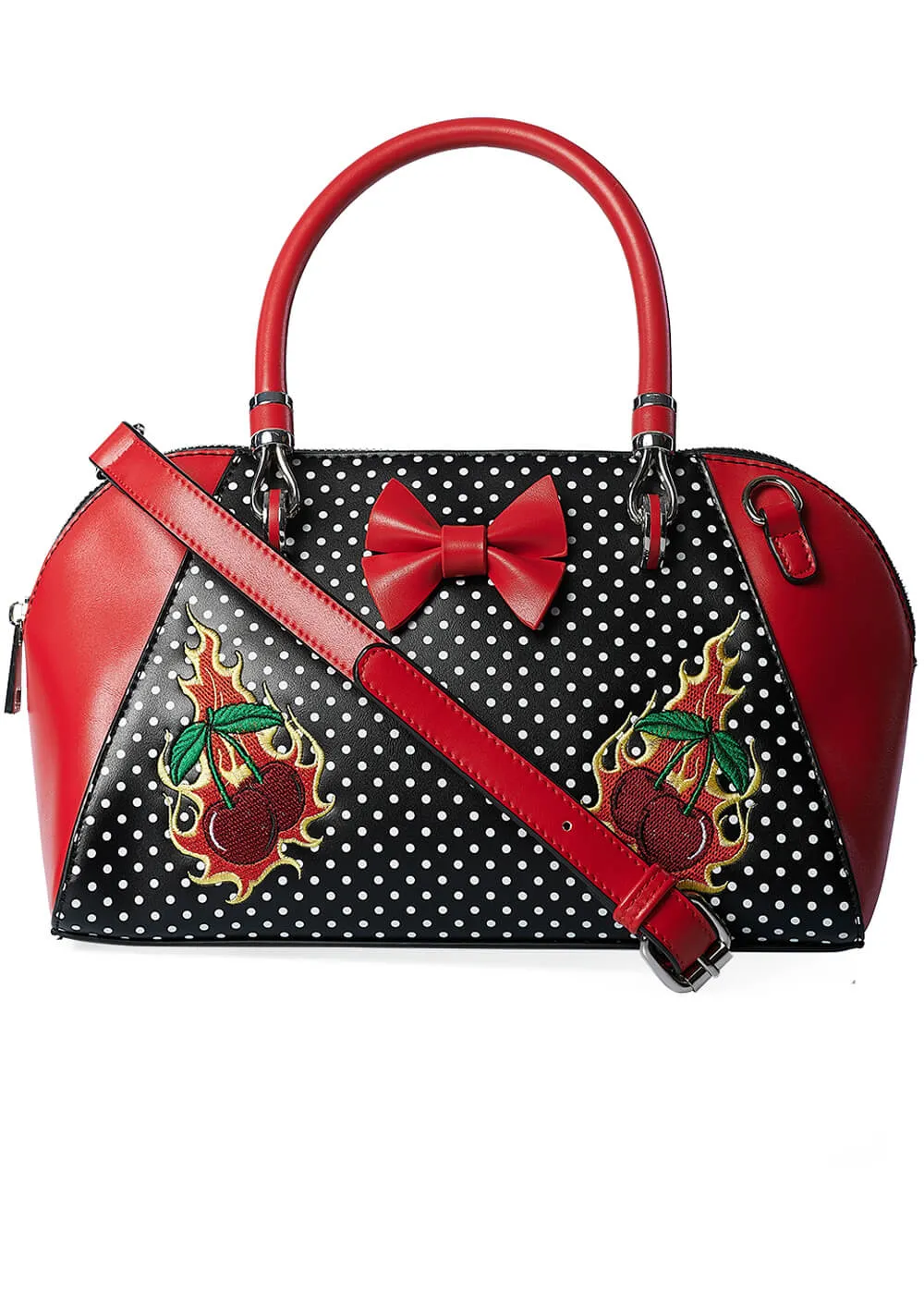 Banned Cherry Blaze Bag Black