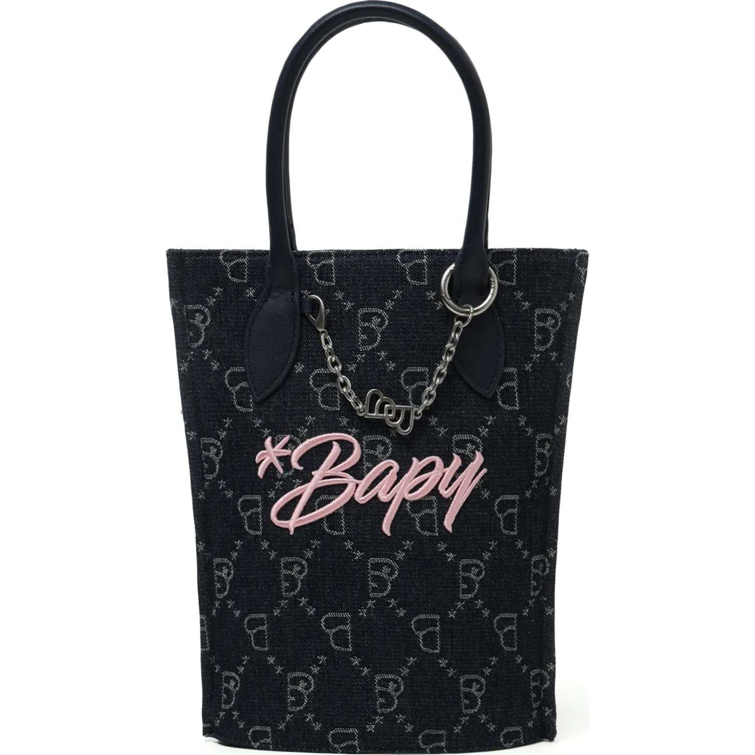 BAPY MONOGRAM JACQUARD SHOULDER BAG LADIES