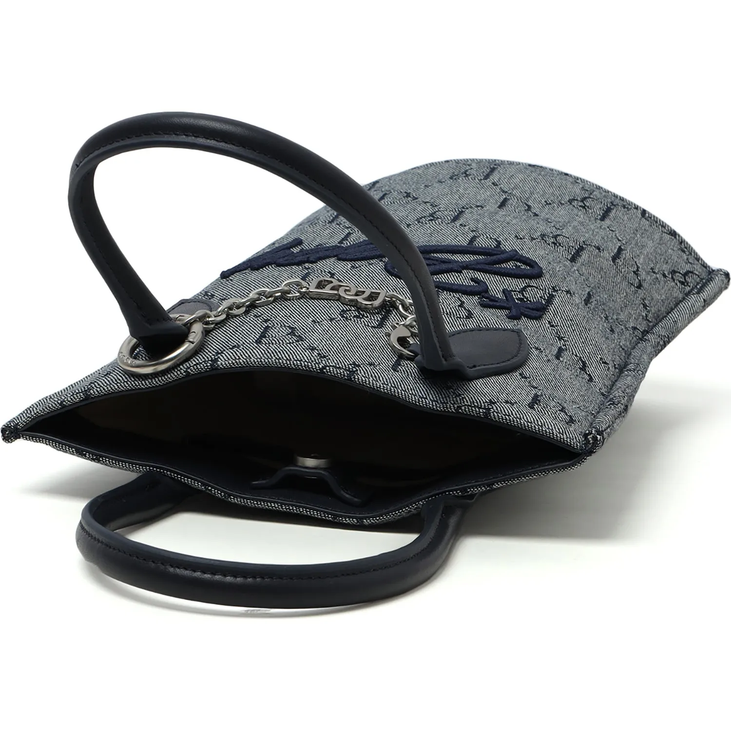 BAPY MONOGRAM JACQUARD SHOULDER BAG LADIES