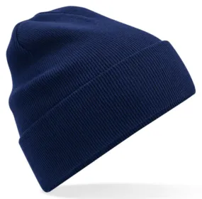 Beechfield Organic Cotton Original Cuffed Beanie - Oxford Navy Blue - [BT-B45N-ONA]