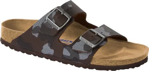 Birkenstock mule Arizona desert soil camouflage brown BF