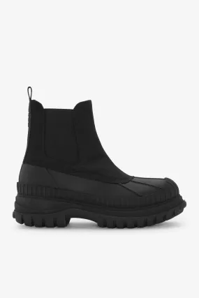 Black Outdoor Chelsea Boots