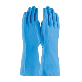 Blue M Assurance Unsupport Nitrile, Bl., 8 Mil, 13 Inch, Unlined, Diamond Unsupported Nitrile Gloves 1 Dozen 50-N092B/M