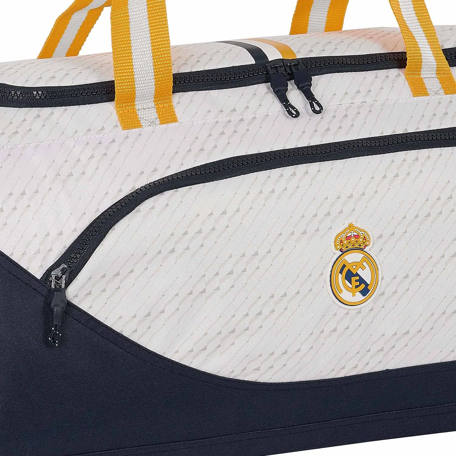 Bolsa Deporte Blanca/Dorada