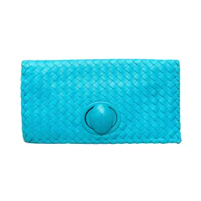 Bottega Veneta Intrecciato Turn-Lock Clutch - '10s