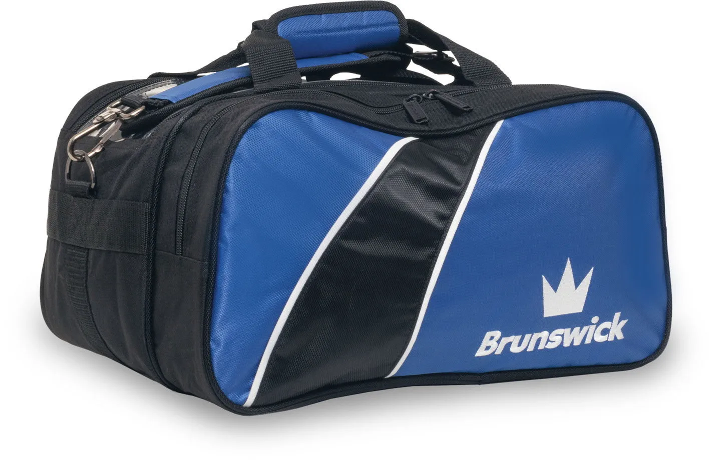 Brunswick Edge Double Tote with Shoe Pouch Blue