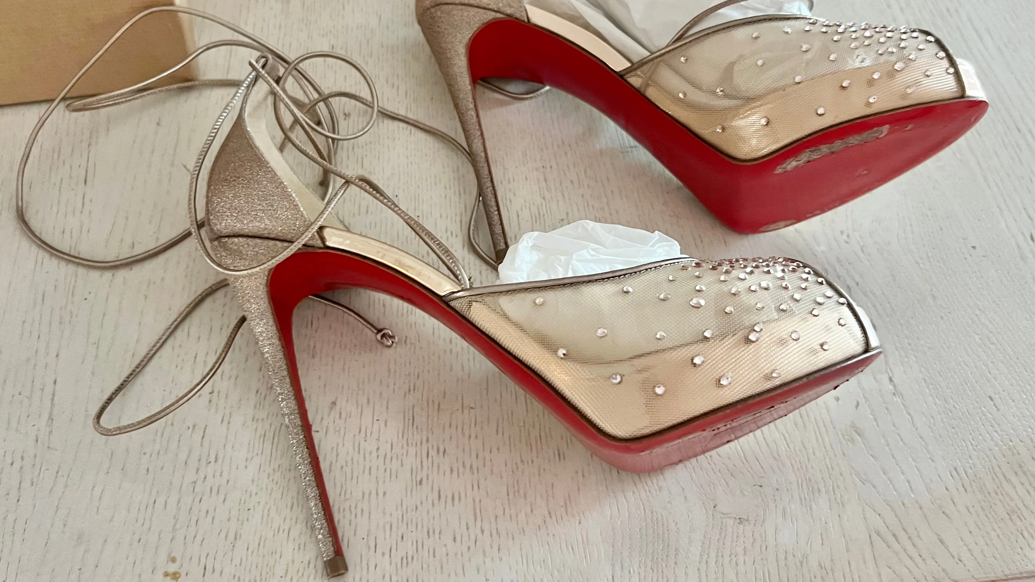 Christian Louboutin Maia Labella Alta Heels