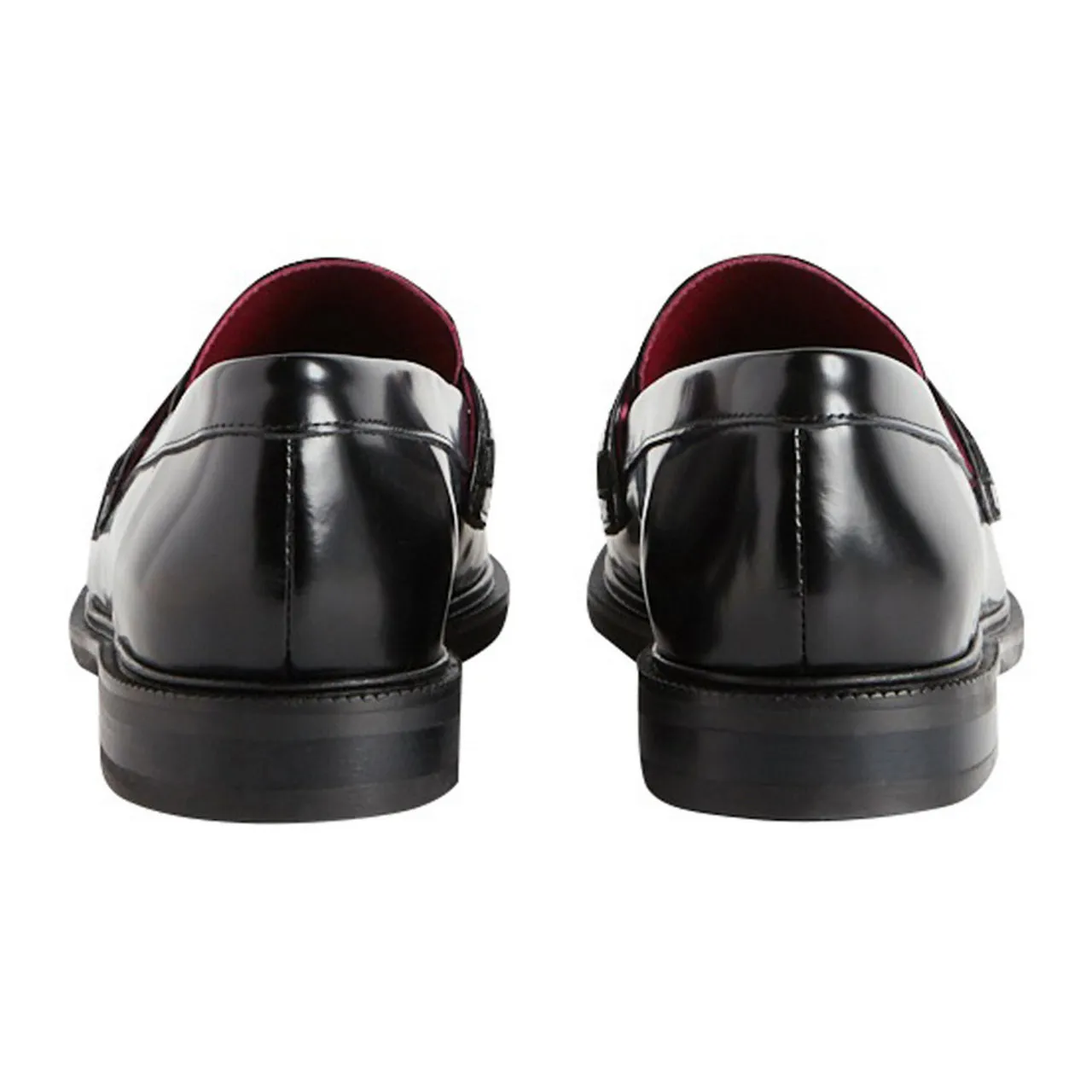 CLAUDIE PIERLOT The Sustainable Edit Aude Patent Leather Loafers - Black