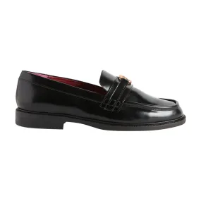 CLAUDIE PIERLOT The Sustainable Edit Aude Patent Leather Loafers - Black