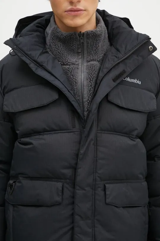 Columbia jacket Landroamer Puffer men's black color 2088081