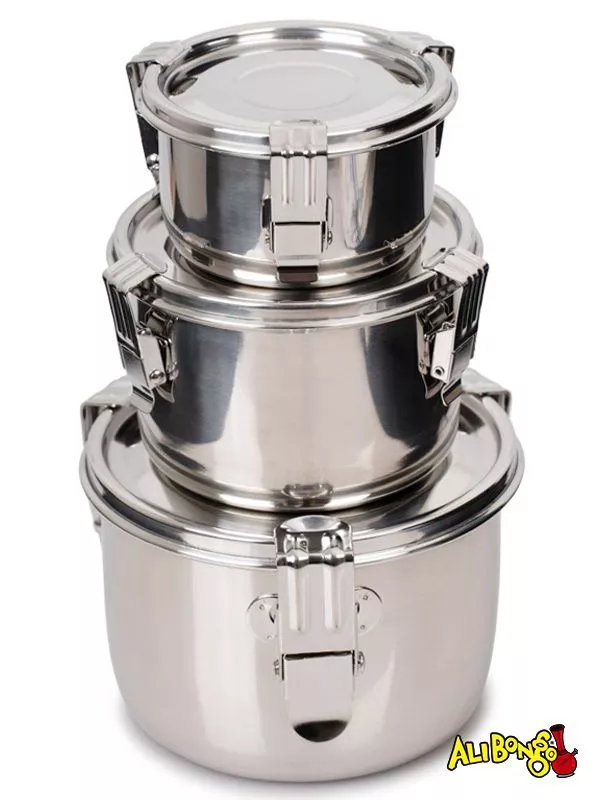CVault Personal Stainless Steel Container - Small, Medium or Large C Vault