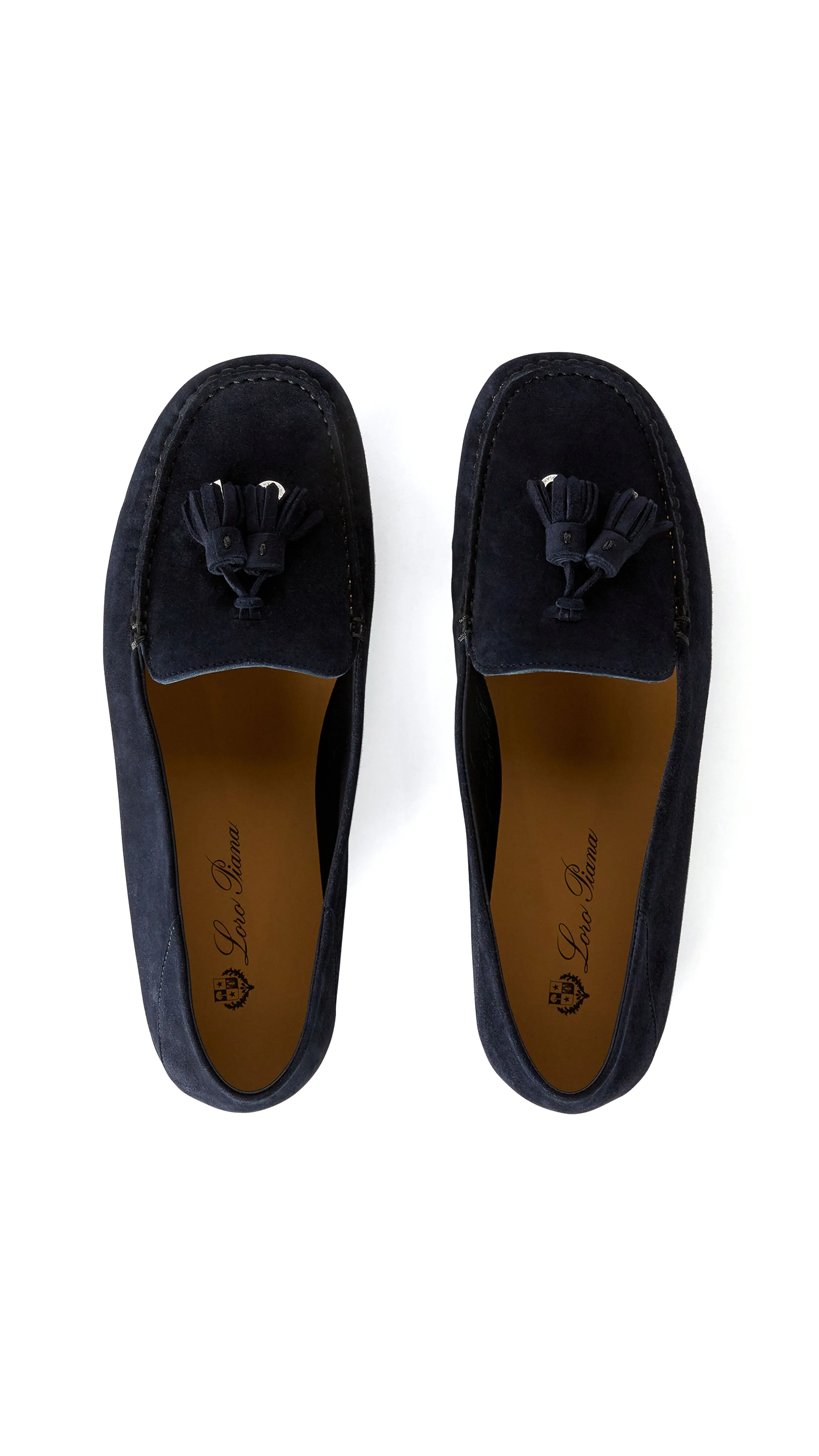 Dot Sole Loafer - Navy Blue