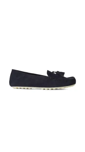 Dot Sole Loafer - Navy Blue