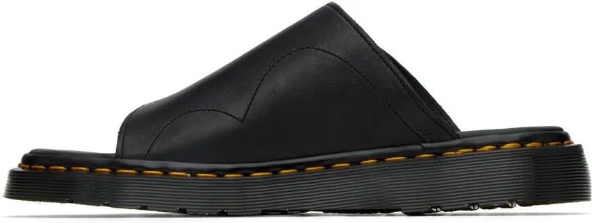 Dr. Martens Black 'Made In England' Dayne Sandals