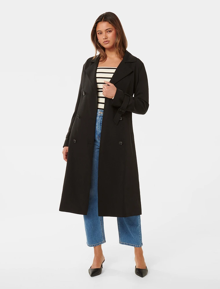 EverNew Natasha Soft Trench Coat