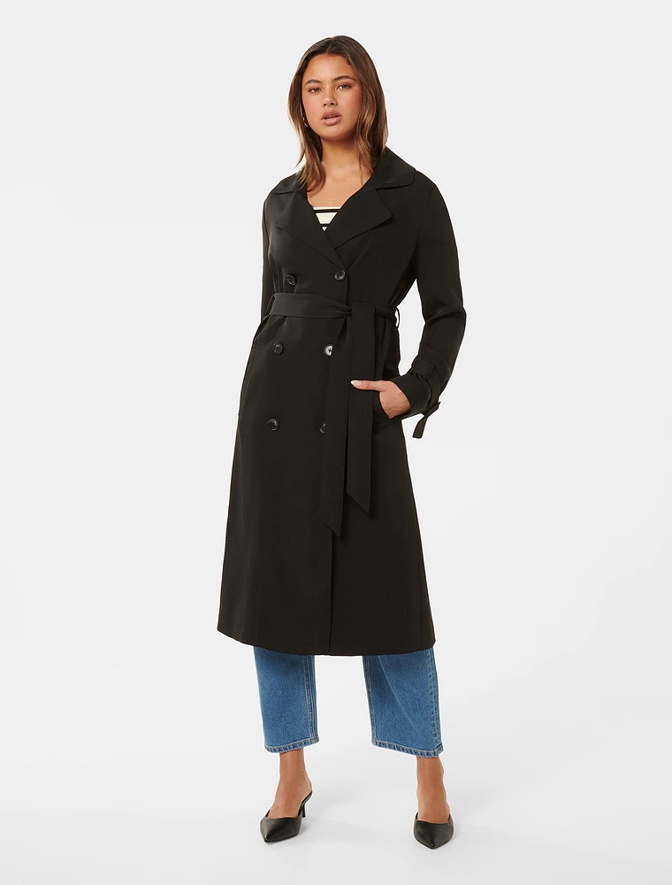 EverNew Natasha Soft Trench Coat