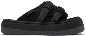 Eytys SSENSE Exclusive Black Capri Sandals