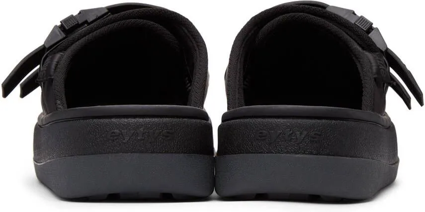 Eytys SSENSE Exclusive Black Capri Sandals