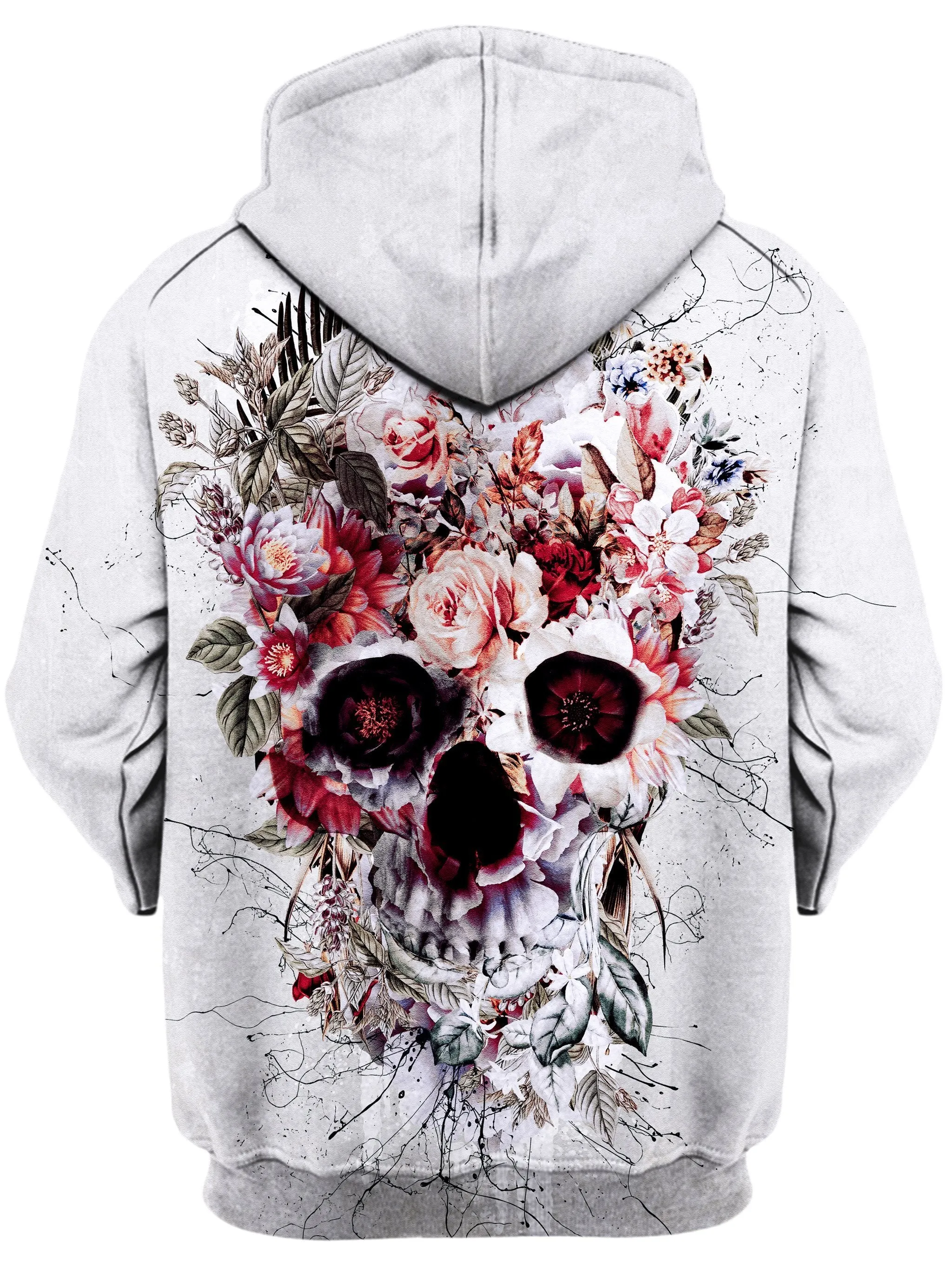 Floral Skull Unisex Hoodie