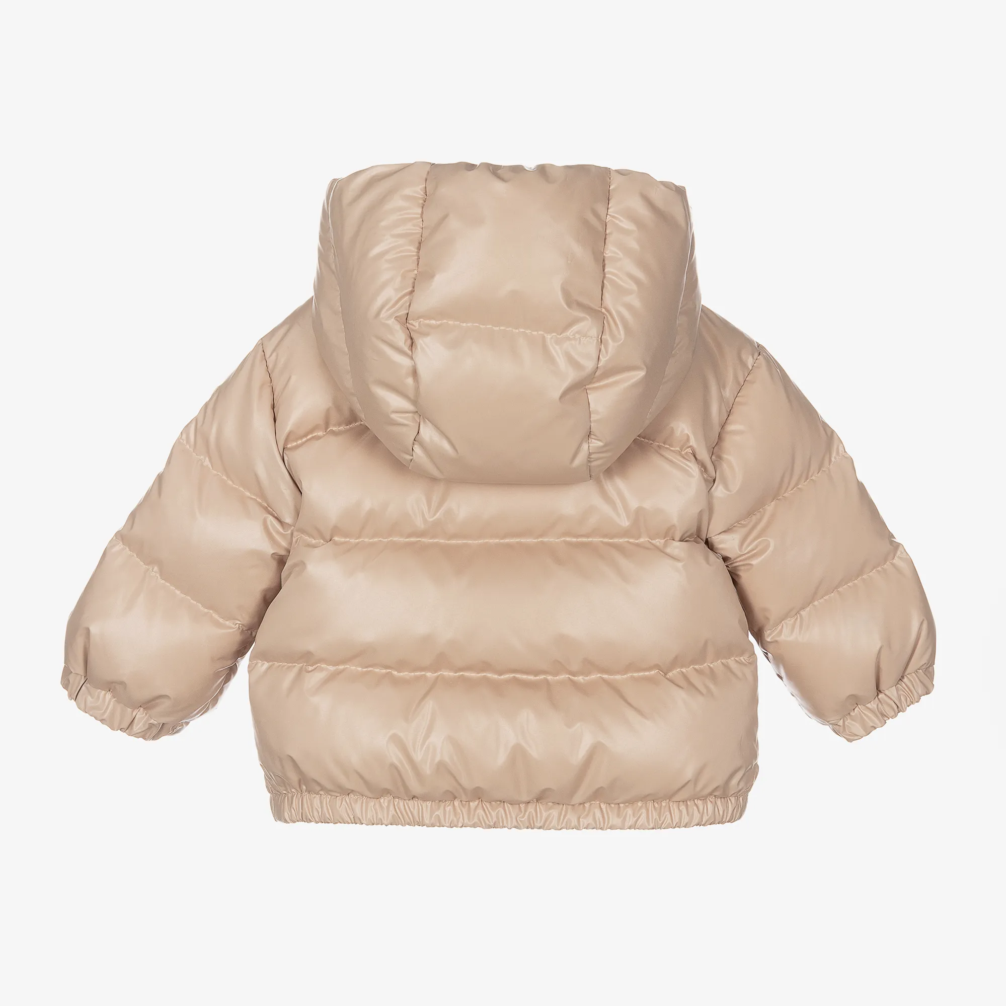 Girls Beige Down Padded Bluma Coat