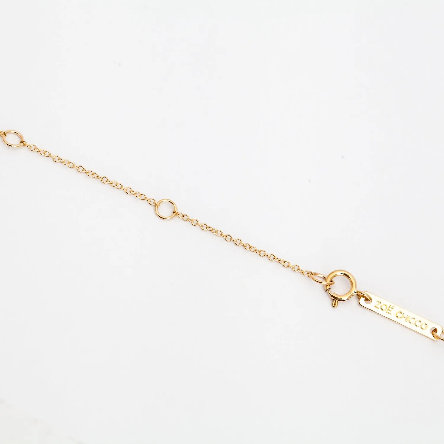 Gold Nugget Diamond Necklace