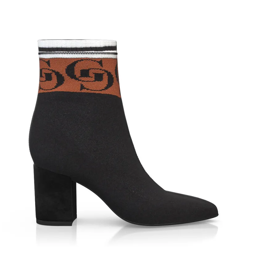 Heeled Sock Boots 39782