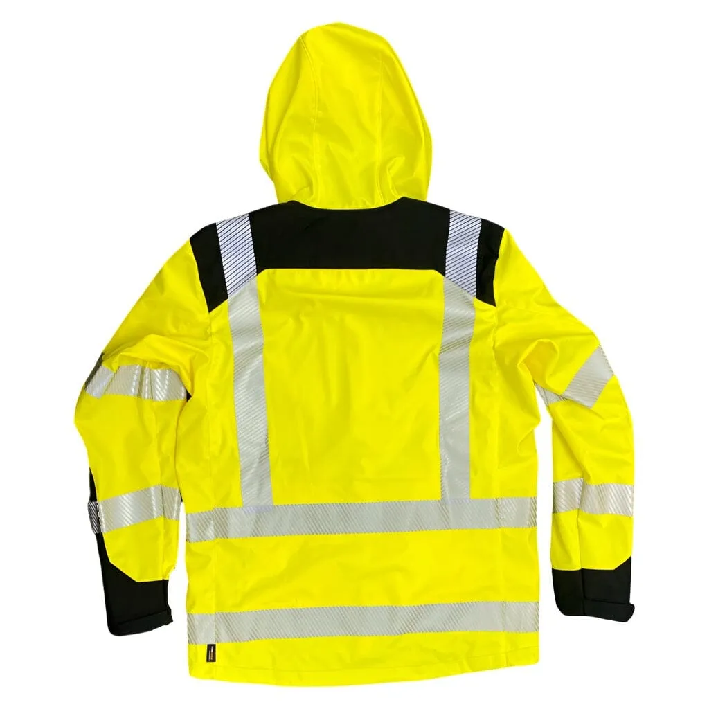 Hi Vis Softshell Work Jacket - XXL - FINAL SALE