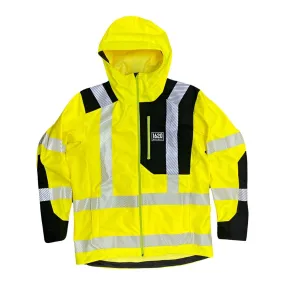 Hi Vis Softshell Work Jacket - XXL - FINAL SALE