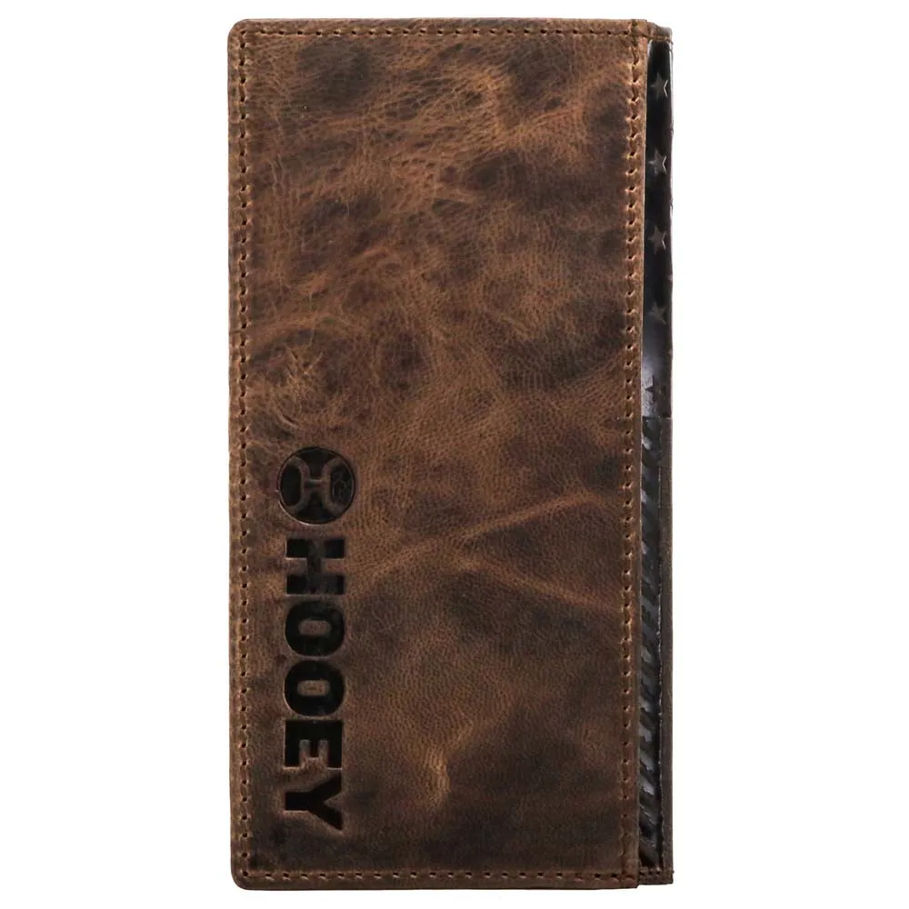 HOOEY LIBERTY ROPER BROWN RODEO HOOEY WALLET