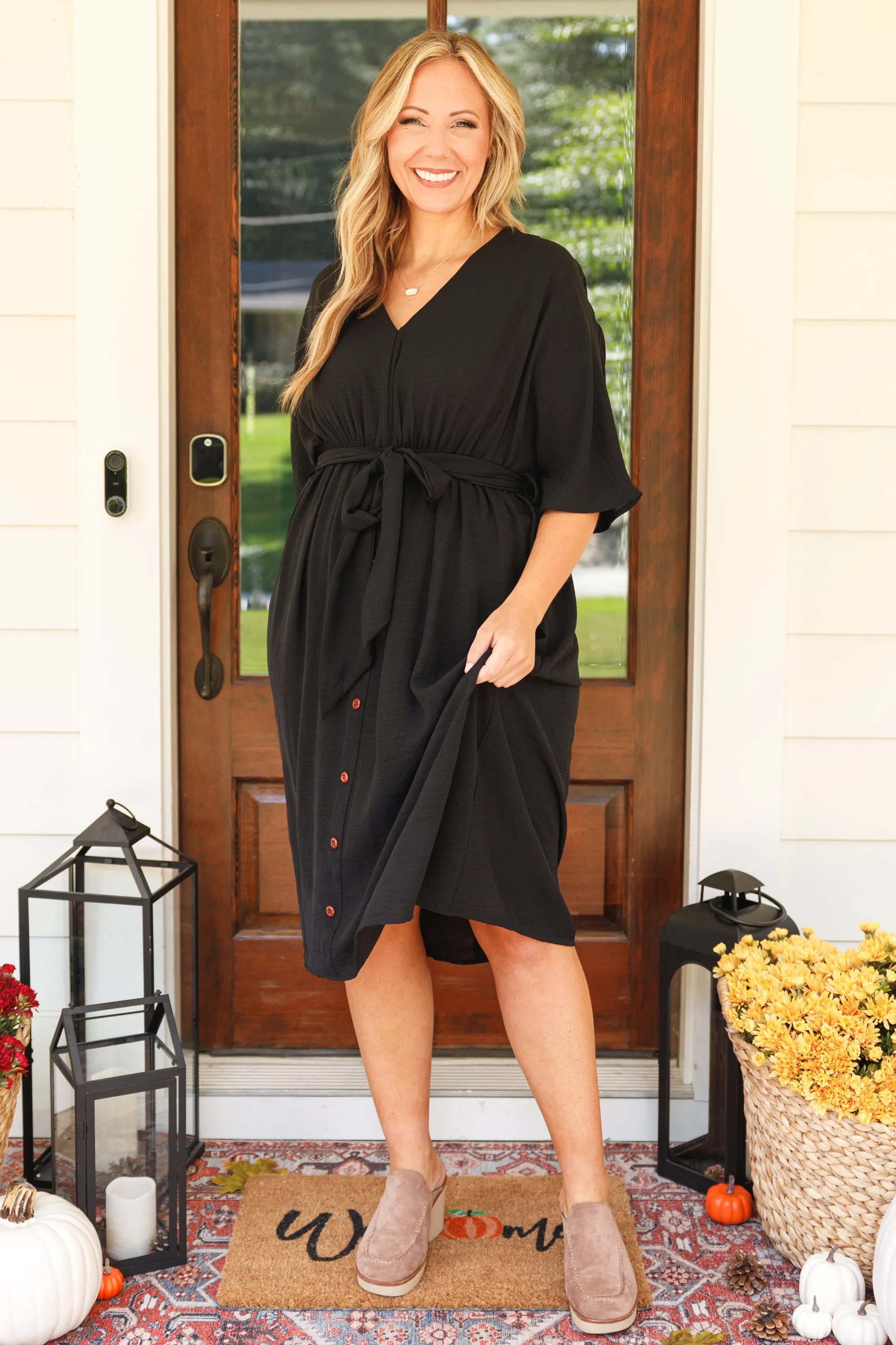 Hopelessly Yours Dress, Black