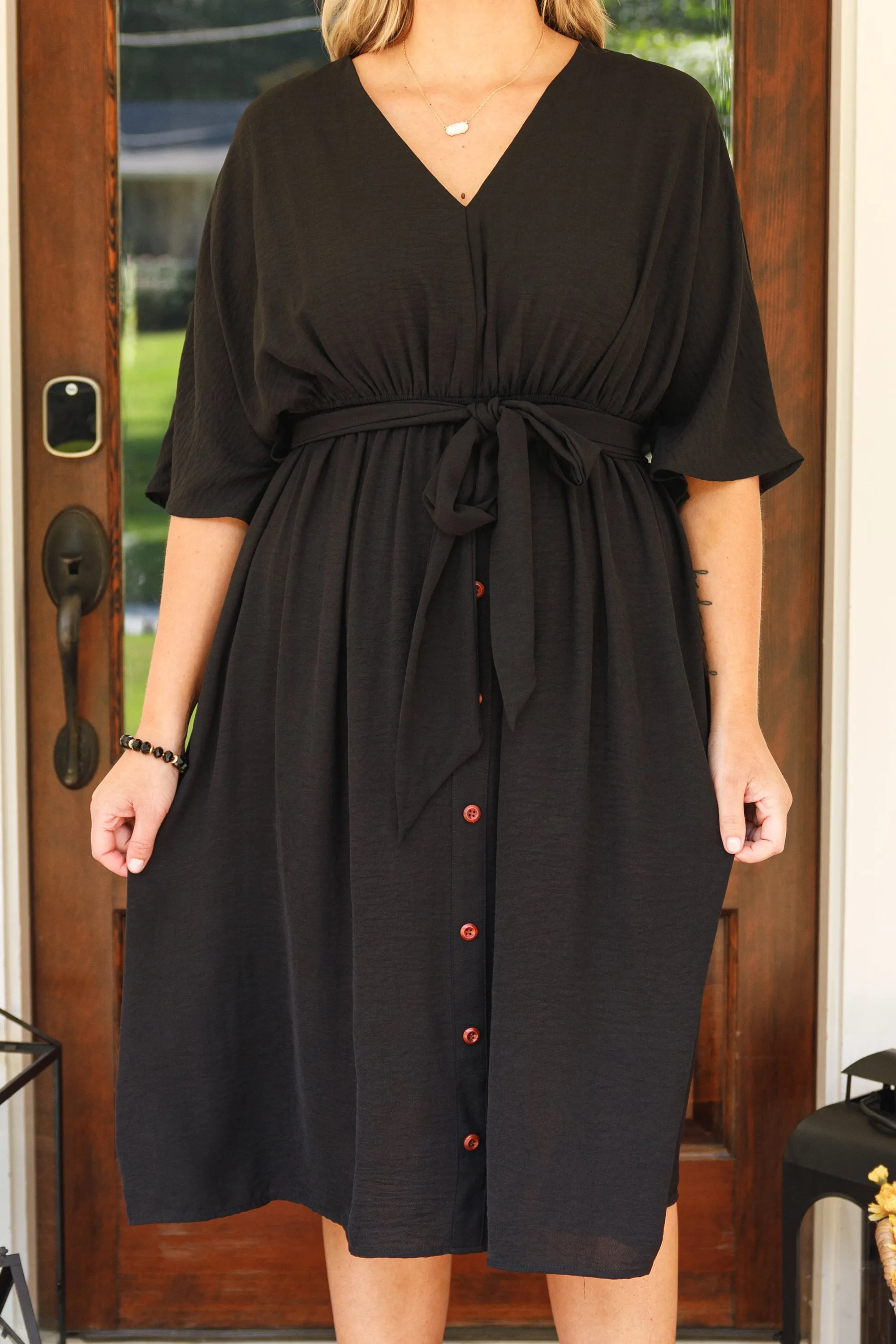 Hopelessly Yours Dress, Black