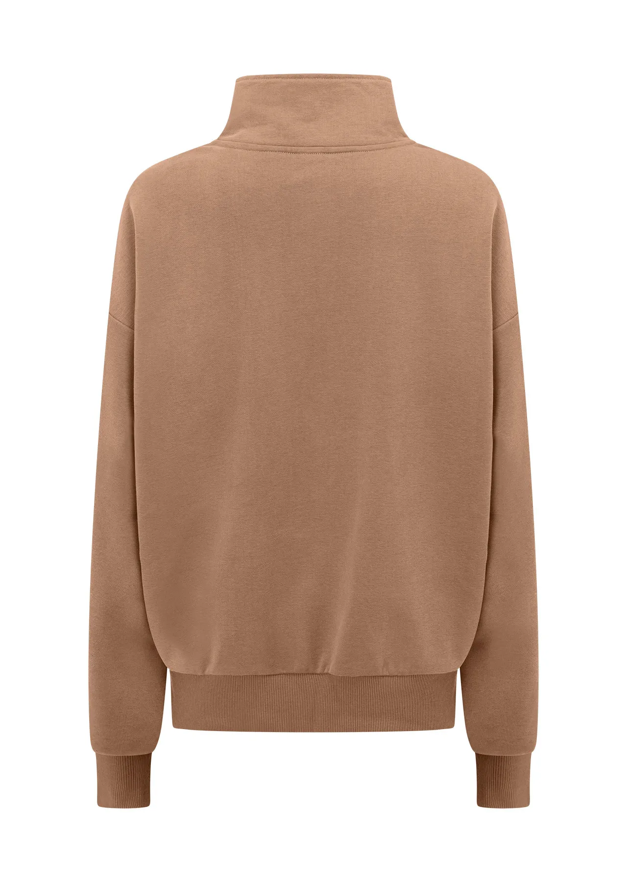 Iconic Quarter Zip Sweat | Brown | Jackets, Hoodies and Sweats | Lorna Jane New Zealand