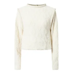 ISABEL MARANT Utah Textured Knit Sweater - Cream